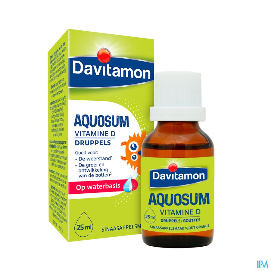 Davitamon® Aquosum Vitamine D: immunité(1) & croissance(2)