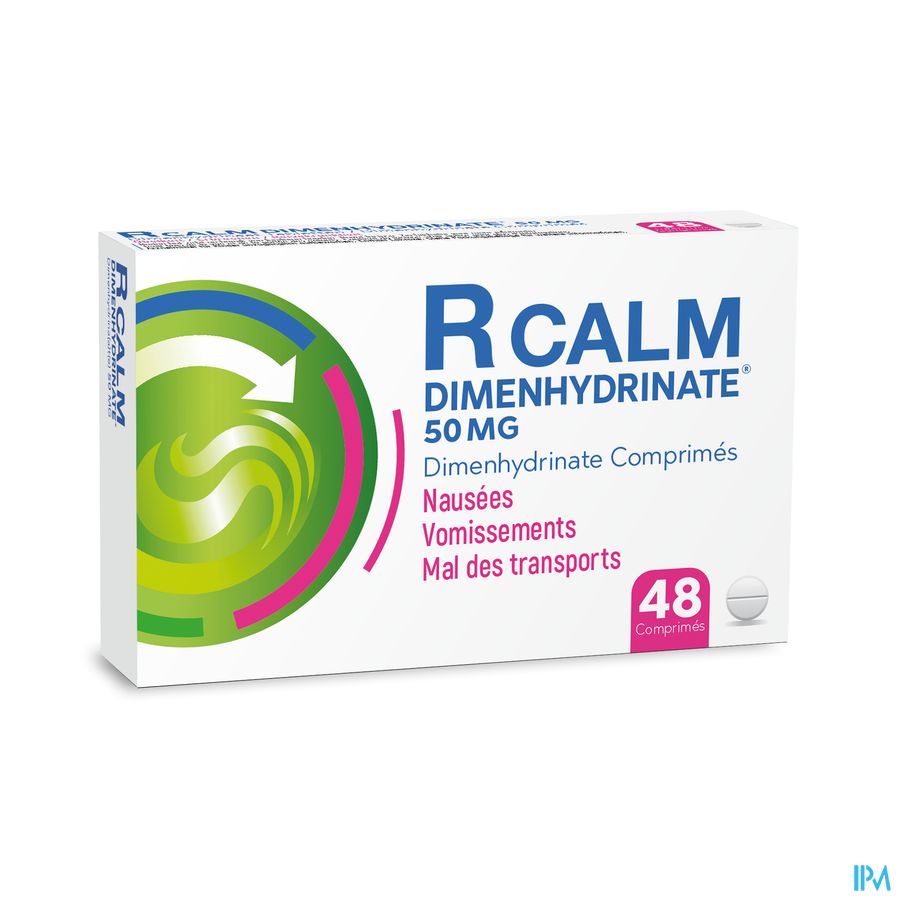 R Calm Dimenhydrinate 48 Tabl/comp