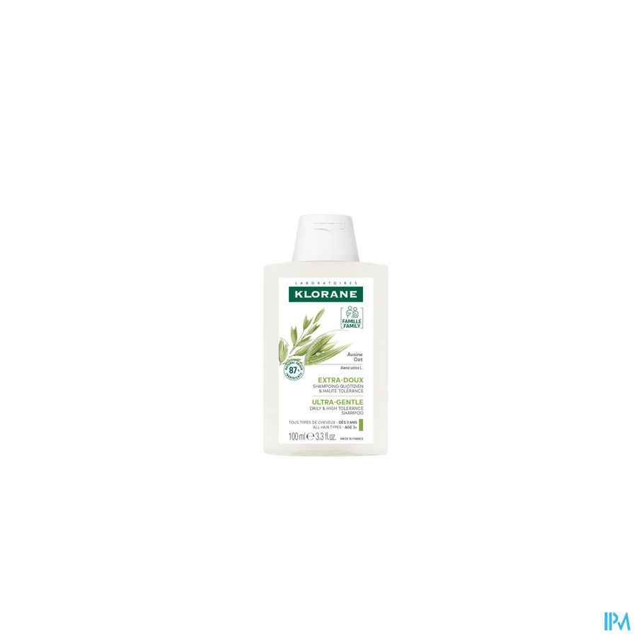 Klorane - Extra-doux Shampoing à l'Avoine - Tous types de cheveux