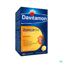 Davitamon® Junior Goût Multifruits - 120 Comprimés À Croquer À Partir De 3 Ans