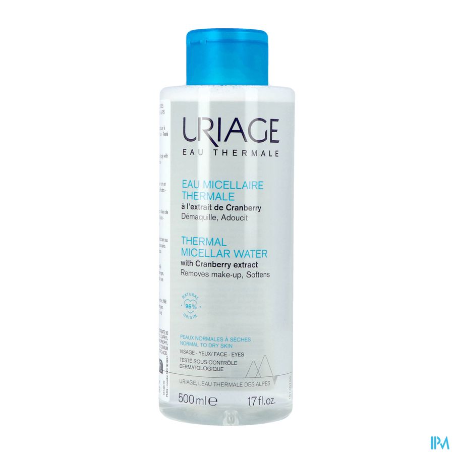 Uriage Eau Micc.thermale Peaux Norm. Seches 500ml
