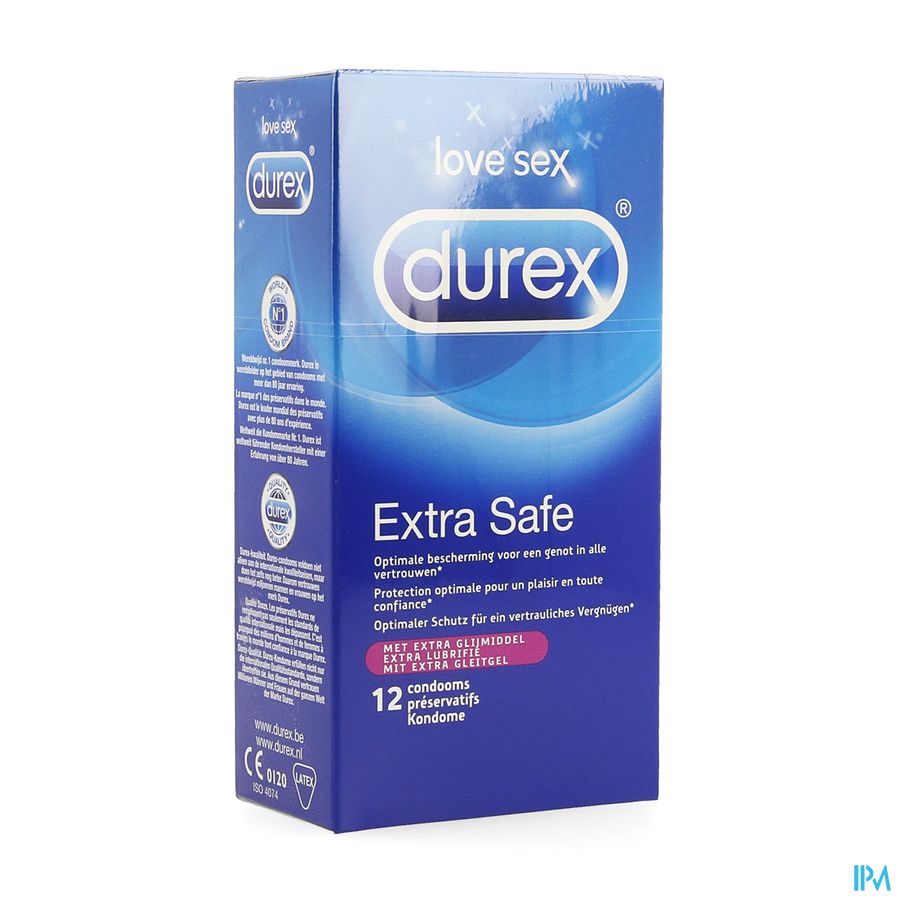 Durex Extra Safe Preservatifs 12