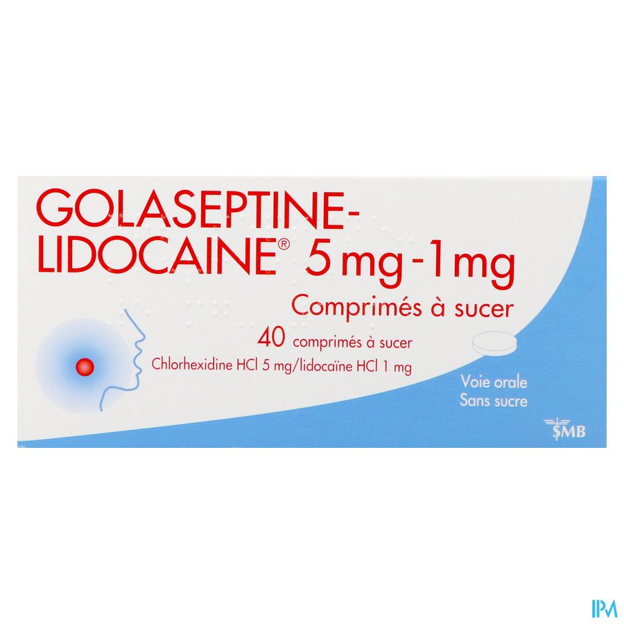 Golaseptine Lidocaine Comp A Sucer 40