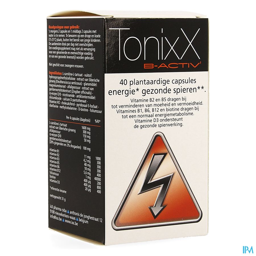 Tonixx B-activ Comp 40 Nf