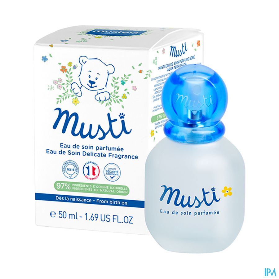 Mustela eau de soin parfumée musti 50 ml