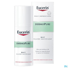 DermoPure MAT Fluide Matifiant Acné Peau à Imperfections avec pompe 50ml