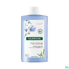 Klorane - Shampoing au Lin BIO - Volume - Cheveux fins
