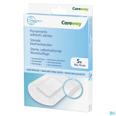 Careway Pansements Steriles 10cmx15cm 5