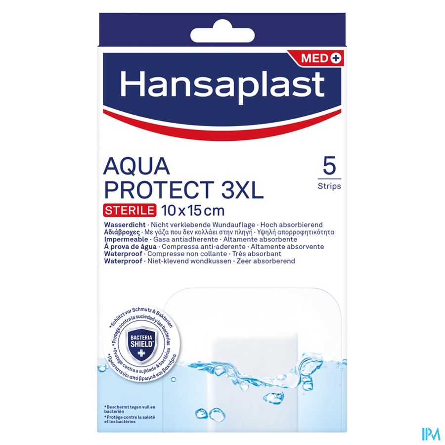Hansaplast Aqua Protect 3xl Strips 5