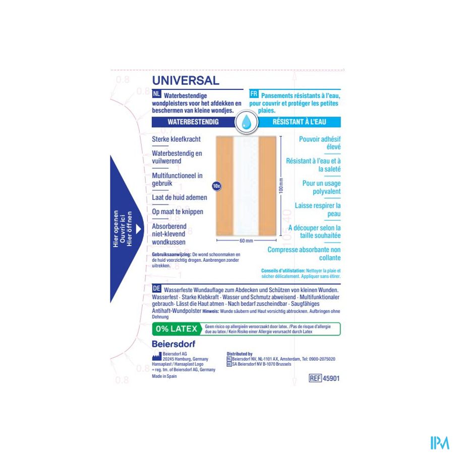 Hansaplast Universal 1mx6cm