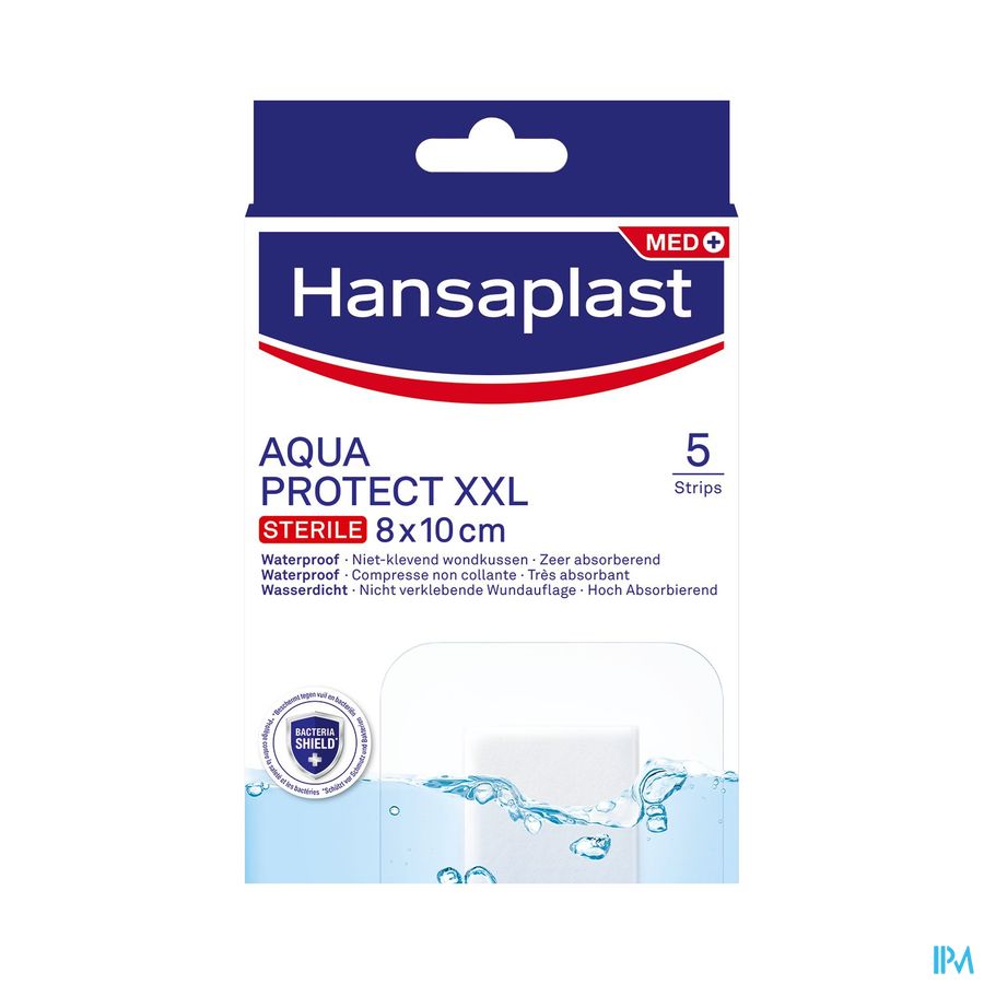 Hansaplast Aqua Prot. Strips Xxl 5