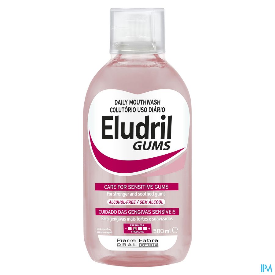 Eludril Gums — Bain de bouche quotidien soin gencives sensibles