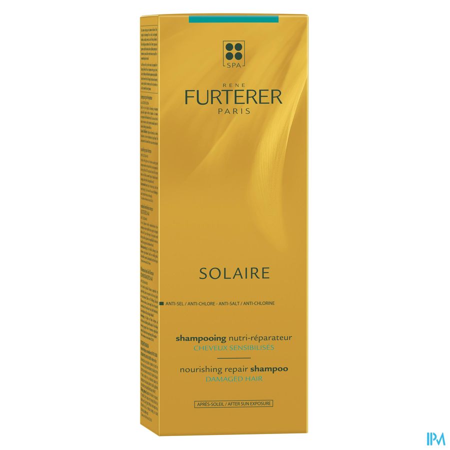René Furterer - Shampooing nutri-réparateur - Shampoing après soleil - SOLAIRE