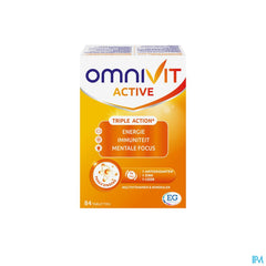 Omnivit Active 84cp - Vitamine Immunité Energie