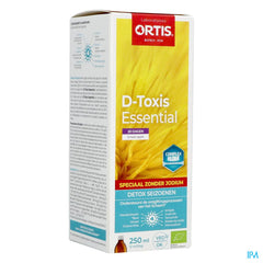 D Toxis Essential Sans Iode Pommes Bio 250ml