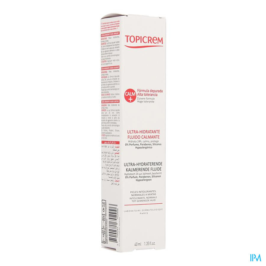 Topicrem Calm+ Fluide Apaisant 40ml