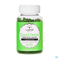 Lashilé GOOD DETOX 60 gummies sont spécialement conçus pour détoxifier l’organisme*.