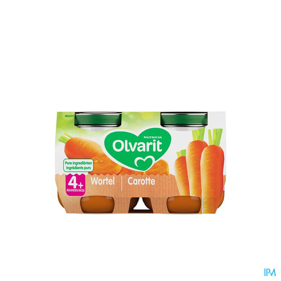 Olvarit Carotte 2x125g 4m04