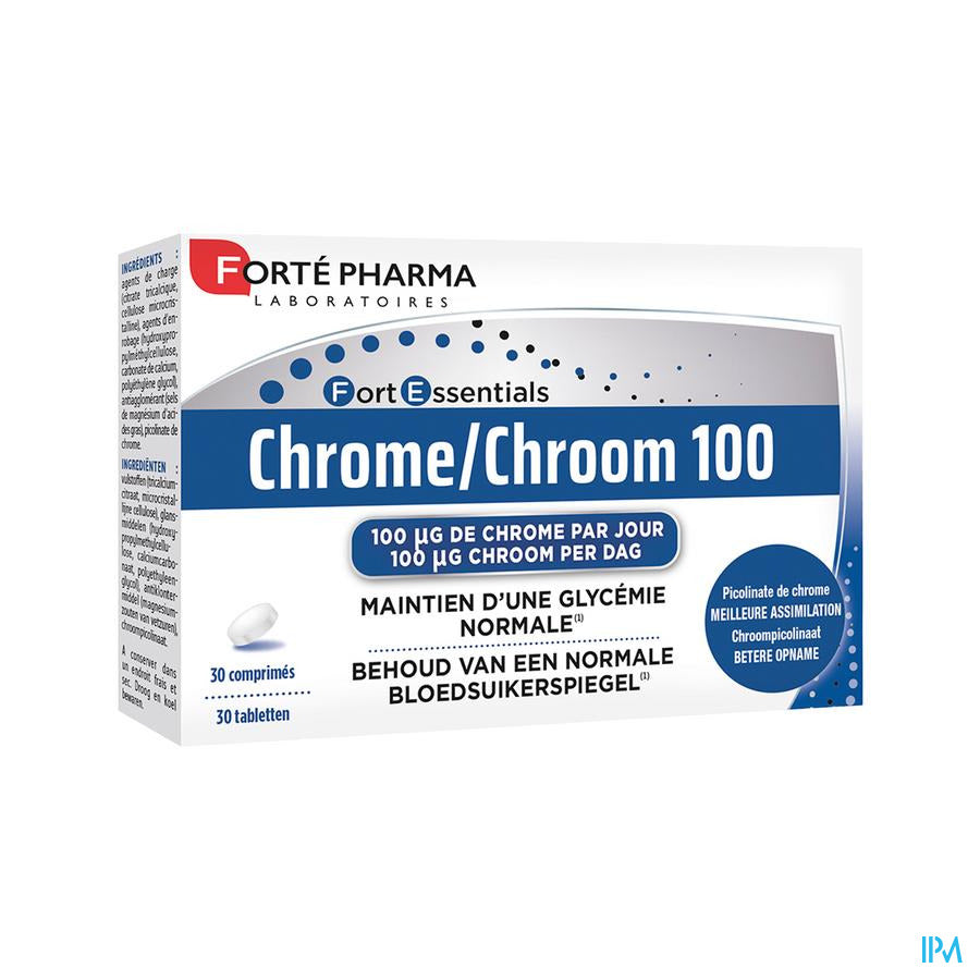 Chrome 100 Forte Pharma Comp 30