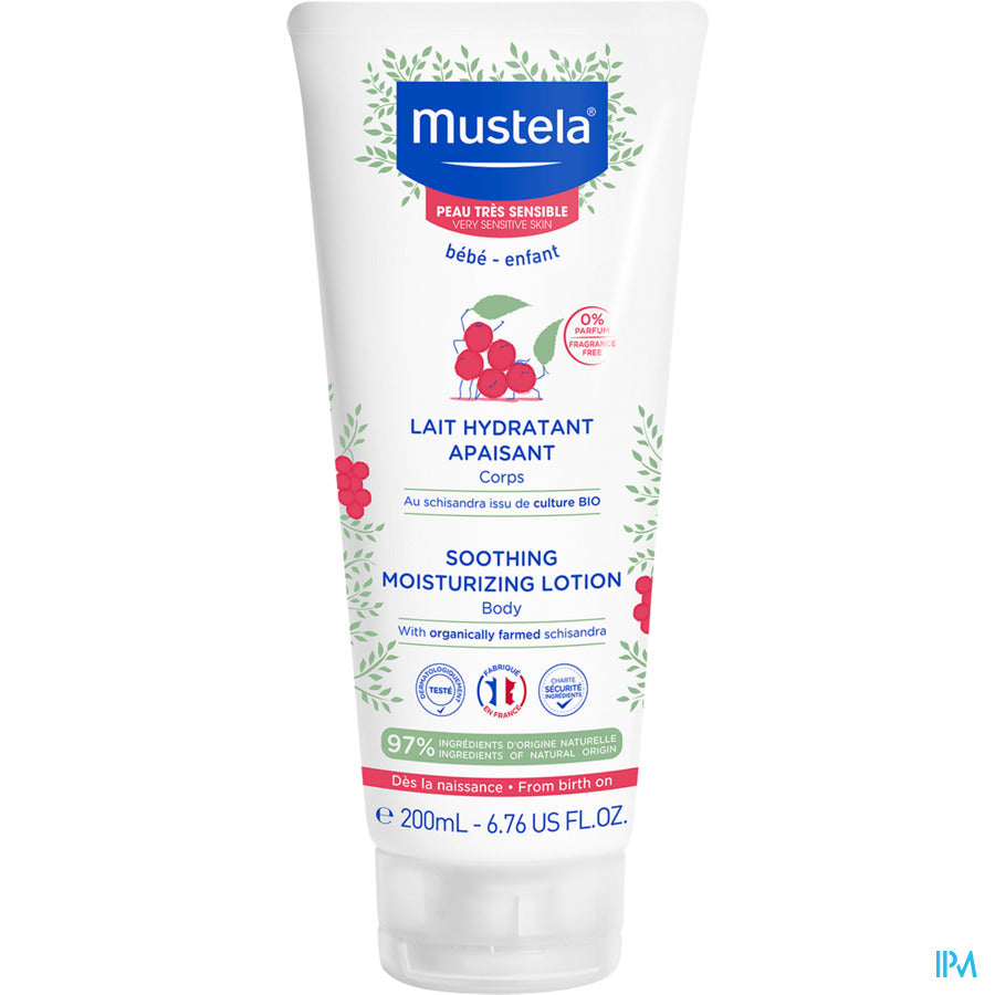 Mustela lait hydratant apaisant - Peau très sensible 200 ml