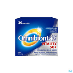 Omnibionta 3 Vitality 50+ Comp 30