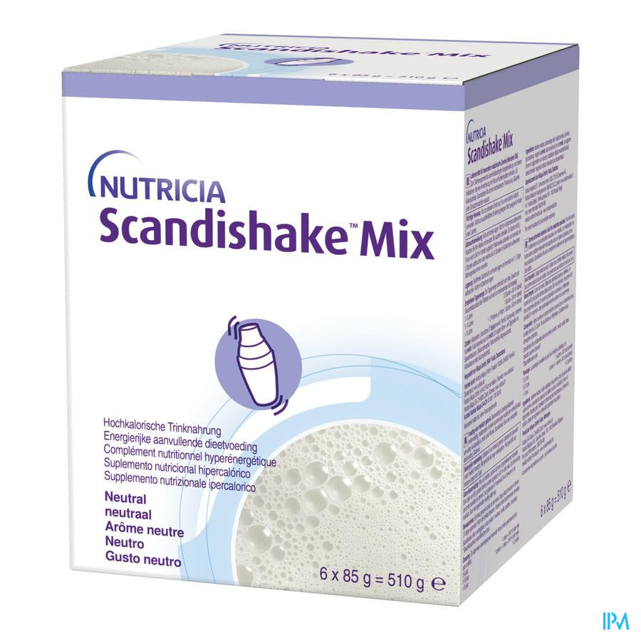 Scandishake Mix Neutre Sachets 6x85g