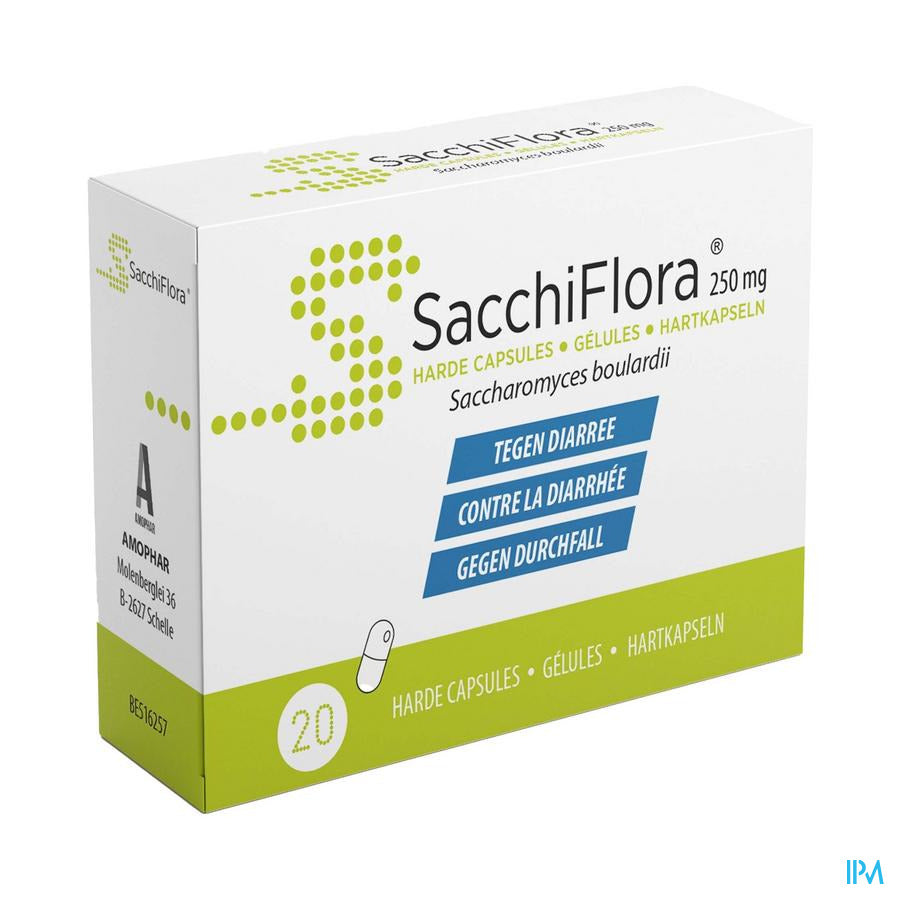 Sacchiflora 250mg Caps Dur 20 Blister