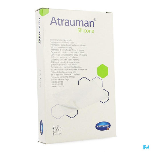 Atrauman Silicone 5x7cm 5 P/s