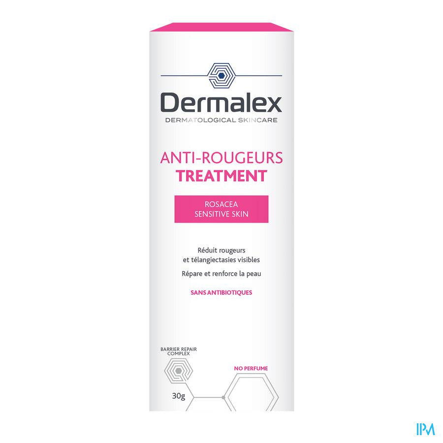 Dermalex® Anti-Rougeurs - Rosacee - Sans Cortisone - 30 ml