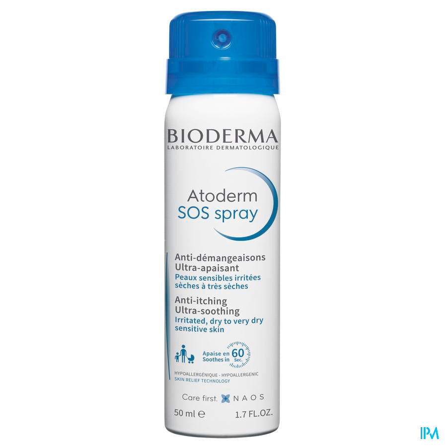 Bioderma Atoderm Sos Spray S/capuchon 50ml