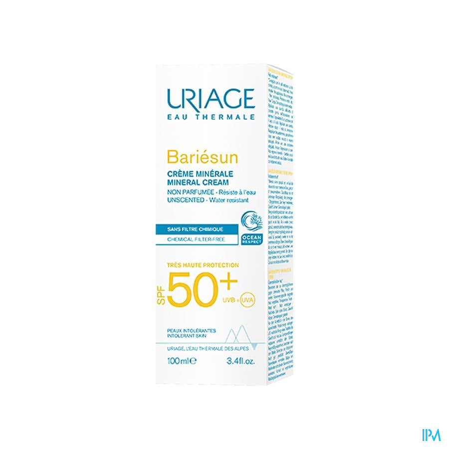 Uriage Bariesun Cr Minerale Ip50+ P Allerg.100ml