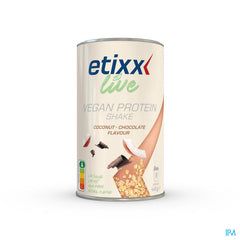 Etixx Live Vegan Protein Shake Coco-choco Pdr 448g