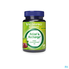 Valdispro Gommes Relax & Recharge 30 - en cas de stress & fatigue, apporte calme et énergie