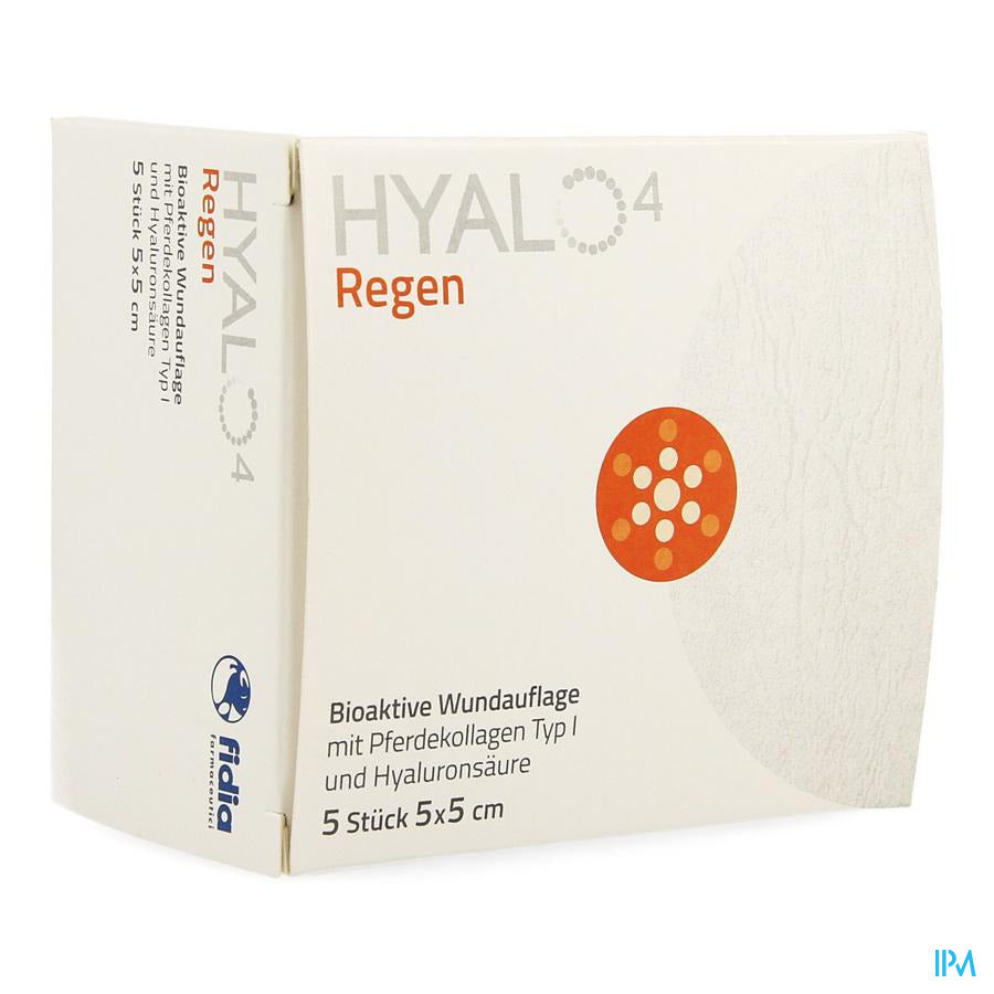 Hyalo 4 Regen Pans Gaze Ster 5 X 5cm 5