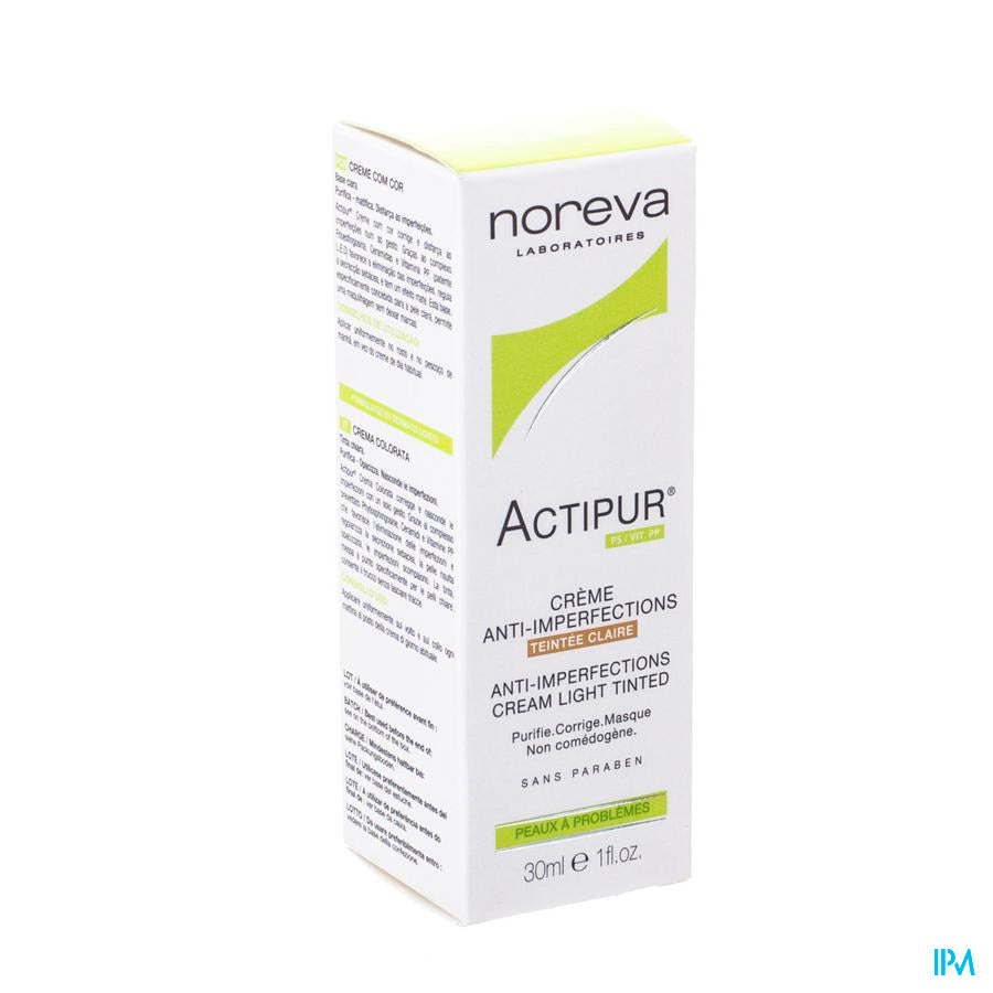 Actipur Cr A/imperfect. Teint.claire Nf Tube 30ml