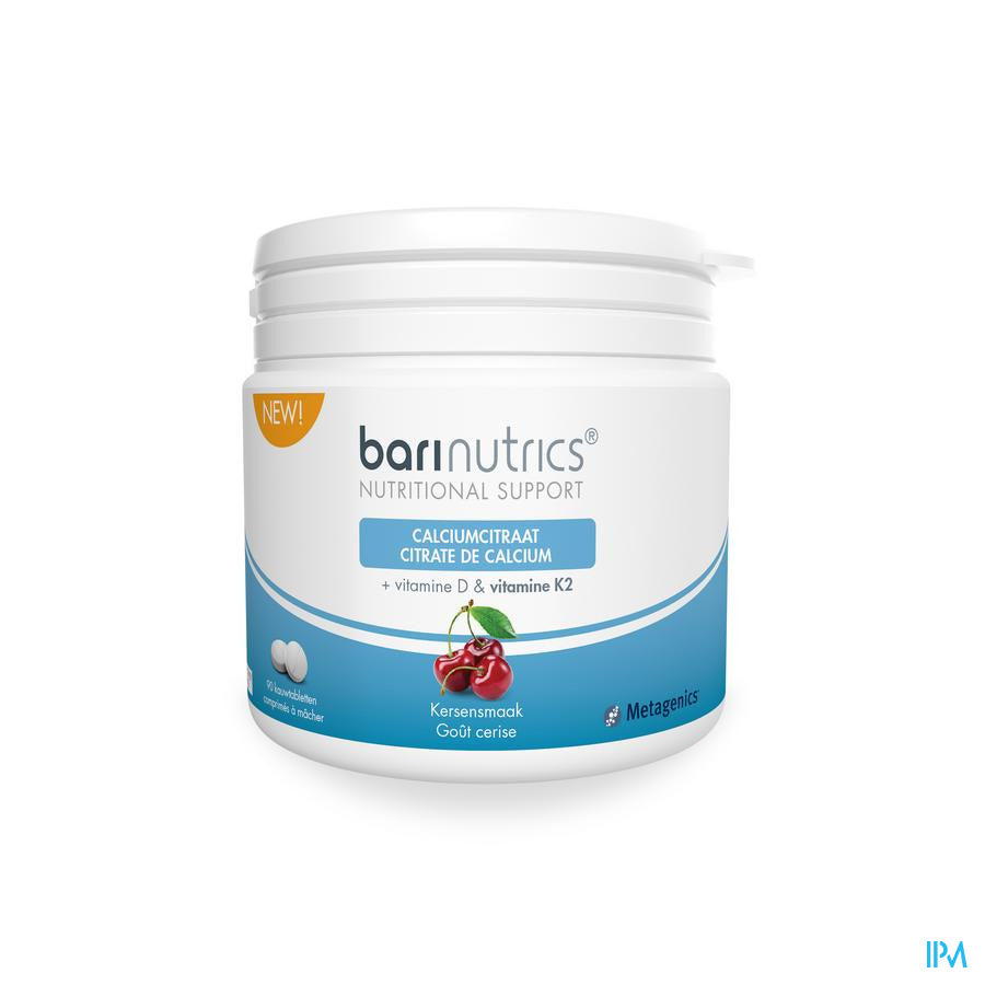 BariNutrics Citrate de calcium VitDVitK