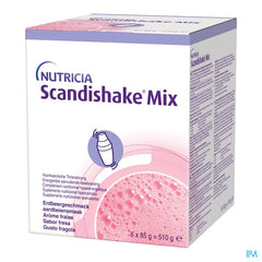 Scandishake Mix Fraise Sachets 6x85g