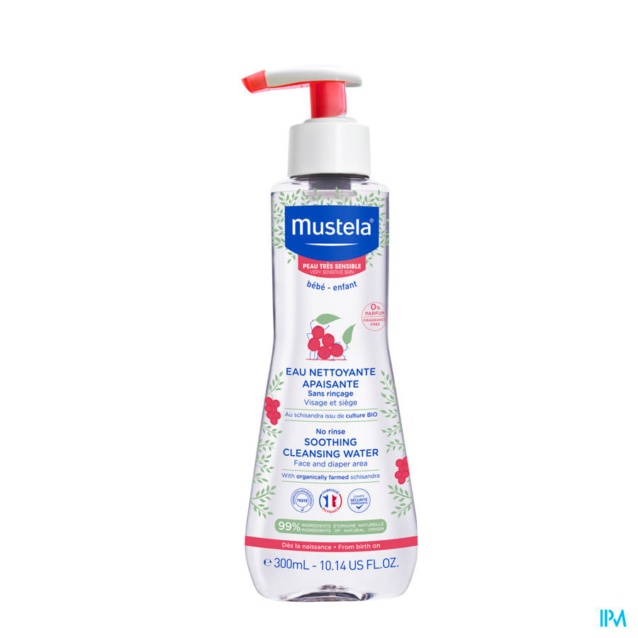 Mustela eau nettoyante apaisante -  Peau très sensible 300ml