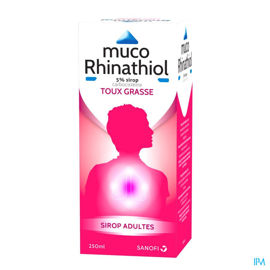 Muco Rhinathiol 250ml - Toux grasse