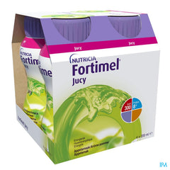 Fortimel Jucy Arome Pomme Bouteilles 4x200ml